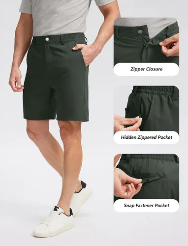 Vista 4 de Soothfeel Pantalones cortos de golf para hombre