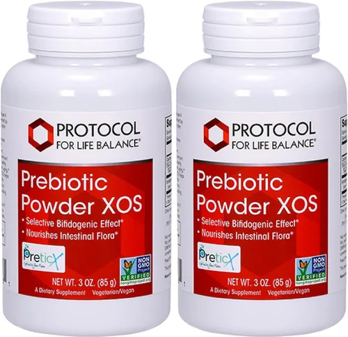 Vista 10 de PROTOCOL FOR LIFE BALANCE Polvo prebiótico XOS, salud intestinal*, 3 onzas