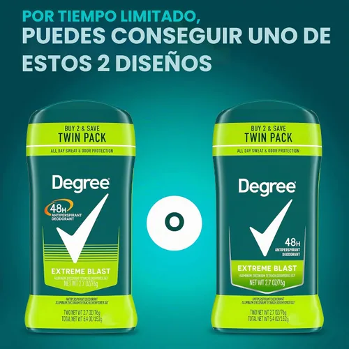 Vista 3 de Grado Hombres seco Protección 48 Hour antitranspirante, cool Rush 2.7 oz (Pack de 6)