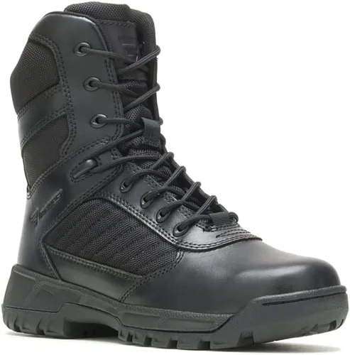 Vista 2 de Bates Botas tácticas militares y de deporte con cremallera lateral de 2 pulgadas para mujer