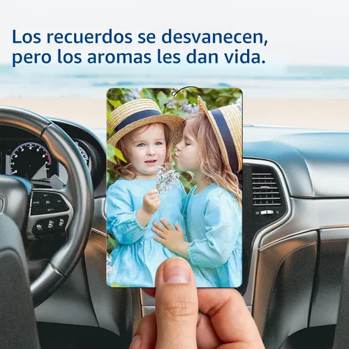 Vista 4 de Ambientadores personalizados con imagen para coche