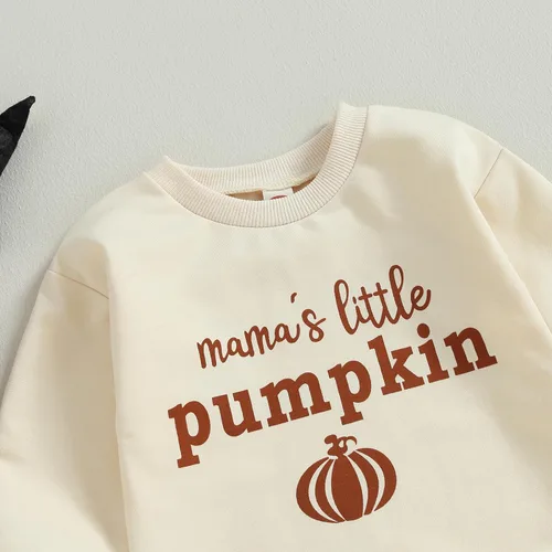 Vista 4 de Sudadera para bebé, niña, niño, Halloween, Acción de Gracias, Navidad, traje de manga larga, ropa de otoño e invierno
