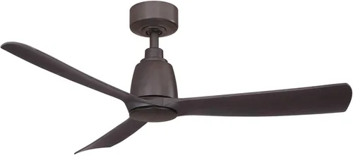 Vista 9 de Fanimation Ventilador de techo Kute de 52 pulgadas para interiores y exteriores con aspas negras