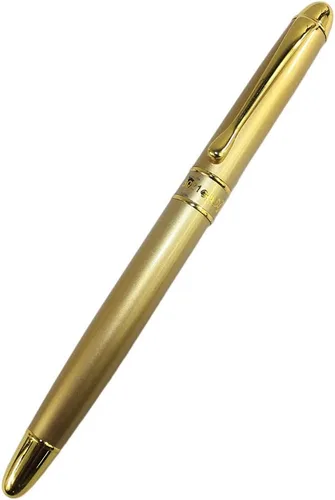 Vista 2 de Gullor Pluma estilográfica completa dorada 3021