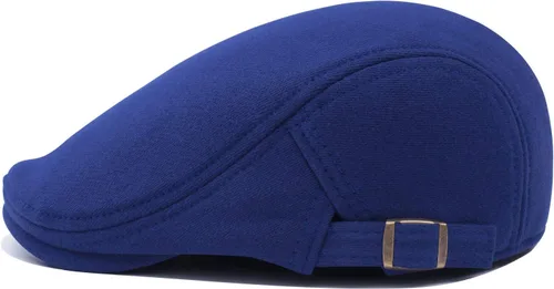 Vista 21 de VOBOOM Hombres Newsboy Cap Algodón Flat Ivy Gatsby Driving Hat