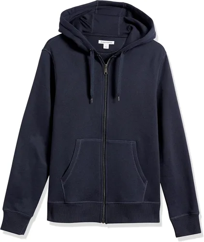 Vista 6 de Tienda Essentials - Sudadera con capucha de vellón y cremallera completa, para hombre
