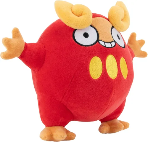 Vista 5 de Pokémon Darumaka Oficial y Premium Quality - Juguete de peluche adorable de 8 pulgadas, ultra suave, perfecto para jugar y exhibir, tienes que
