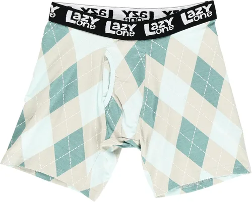 Vista 2 de Lazy One Calzoncillos tipo bóxer divertidos, ropa interior, regalos de broma