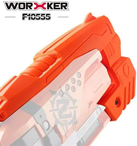 Vista 5 de WORKER Juego para Nerf Hammershot, juguete para armar