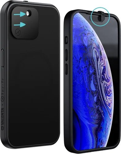 Vista 18 de Funda Spy-Fy para iPhone 11 con cubiertas para cámara delantera y trasera Protege tu privacidad A prueba de caídas desde 6 pies 15,49 cm