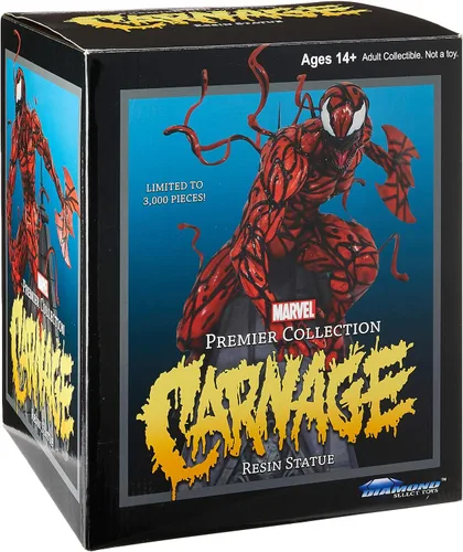 Vista 4 de DIAMOND SELECT TOYS Marvel Premier Collection: Estatua de resina Carnage, multicolor, 12 pulgadas