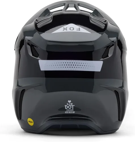 Vista 5 de Fox Racing Casco para motocross Youth V3, color sombra oscura, talla M
