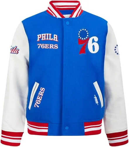 Vista 19 de Pro Standard Chaqueta Varsity clásica retro de la NBA para niños grandes