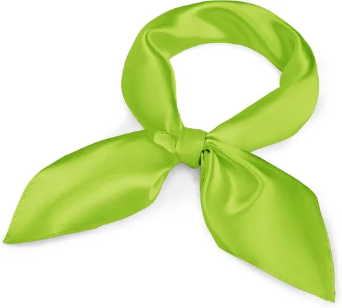 Vista 30 de American Trends Bufanda de seda para mujer, bufandas de satén para la cabeza, bufanda cuadrada para el cuello, bufanda ligera de seda como bandana