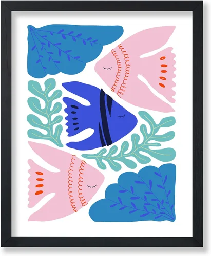 Vista 45 de Poster Master Fish Poster - Retro Aquatic Print - Marine Life Art - Groovy Fish Design - Abstract Artwork - Chic Boho Decor - Sea Design - Ocean or