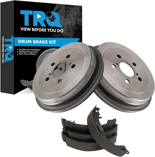 Vista 64 de Kit de tambor y zapata de freno trasero TRQ Compatible con Colorado Canyon i-280 i-290 i-350 Pickup
