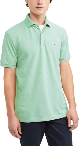 Vista 116 de Tommy Hilfiger Polo de piqué de algodón de manga corta para hombre en ajuste regular