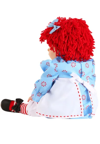 Vista 2 de Disfraz de Raggedy Ann para Bebés Multicolor