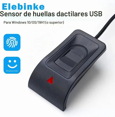 Vista 2 de Lector de huellas dactilares USB JIAN BOLAND para Windows