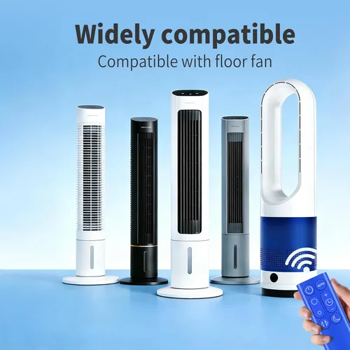 Vista 4 de Control remoto de repuesto para Dyson DP01/DP03/TP02/TP03 (azul) compatible con ventiladores Pure Cool/Hot+Cool y purificadores de aire