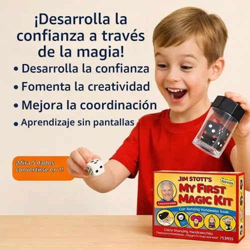 Vista 4 de Kit de magia “My First Magic Kit” de Jim Stott's, perfecto para principiantes y niños de todas las edades