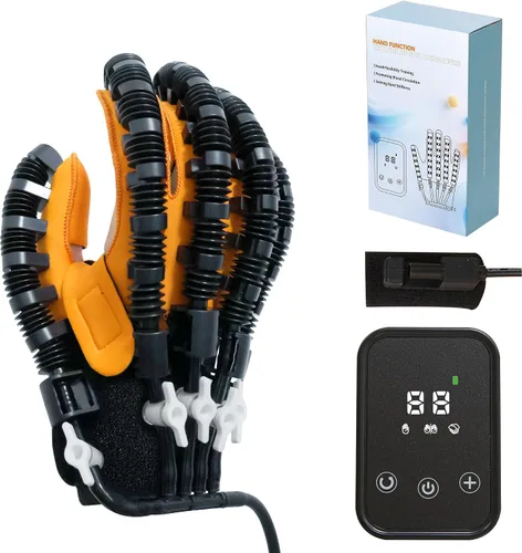 Vista 11 de Guantes de robot de rehabilitación de mano para accidentes cerebrovasculares, equipo de terapia de accidentes cerebrovasculares para adultos