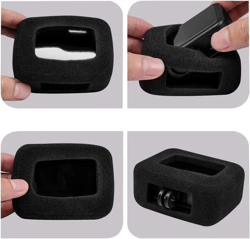 Vista 5 de Taisioner Windslayer - Funda para GoPro Hero 8, carcasa negra, accesorio de reducción de ruido