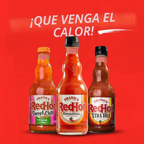 Vista 18 de Franks RedHot Original Salsa Picante, 12 fl oz