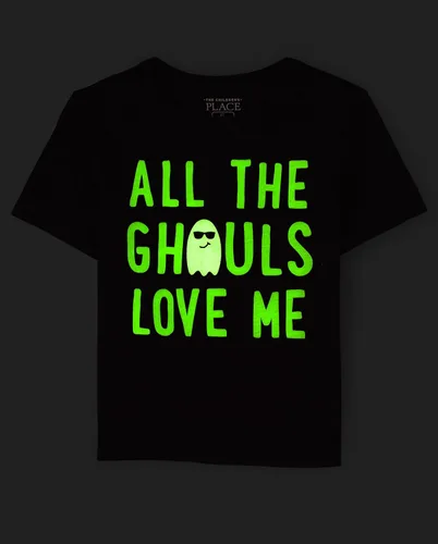 Vista 2 de The Children's Place baby boys Short Sleeve Halloween Graphic T shirt