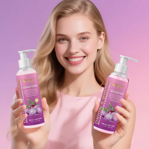 Vista 7 de Onion Hydrosol Shampoo & Conditioner Set para el crecimiento y el grosor