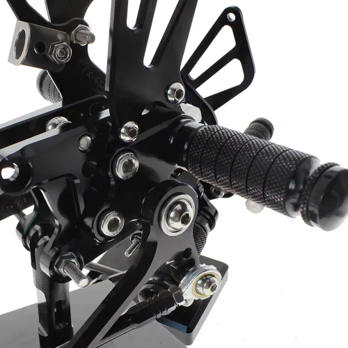 Vista 3 de Estriberas traseras de motocicleta para GSXR750 GSX-R600 1996-2005, SV650/SV650S SV1000/S 1998-2014, GSXR1000 2000-2004