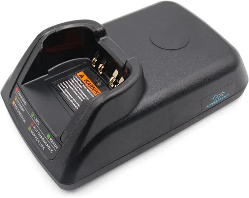 Vista 6 de Reemplazo APX6000 APX7000 Cargador rápido compatible con radios Motorola APX6000 APX6000XE APX7000 APX7000XE APX8000 APX8000XE y batería NNTN7038
