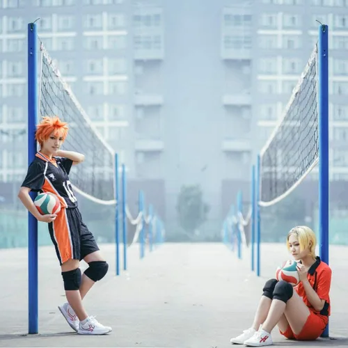 Vista 8 de KINOMOTO Disfraz de uniforme de voleibol de escuela secundaria para cosplay