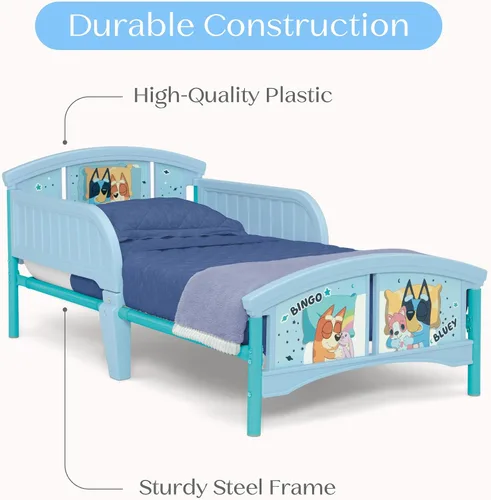 Vista 4 de Cama infantil de plástico Delta Children, Bluey
