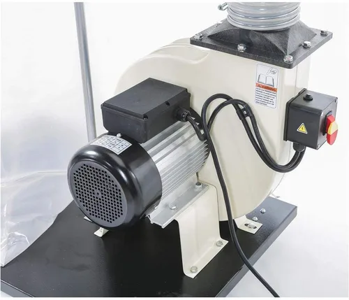 Vista 6 de Shop Fox W1685-1-1/2 HP Colector de polvo, blanco
