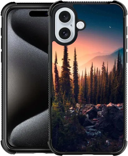 Vista 181 de Compatible con funda para iPhone 6 Plus/6s Plus,Bite Your Teeth Diseño de patrón asombroso, funda trasera dura de PC anti-arañazos y a prueba