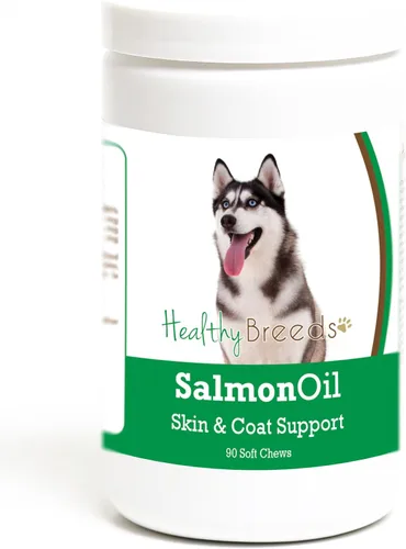 Vista 150 de Healthy Breeds Affenpinscher - Masticables suaves de aceite de salmón, 90