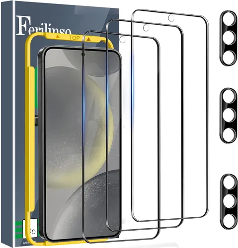 Vista 19 de Ferilinso [Instalación Automática de Polvo] Pack de 3 Protectores de Pantalla de Privacidad para Google Pixel 10 Pro XL, Accesorios Compatibles