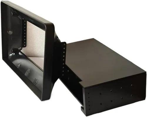 Vista 6 de 9 pulgadas universal 1 Din coche estéreo Radio Fascia pantalla táctil Autoradio coche MP5 reproductor adaptador de placa de marco 1din reemplazo