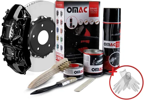 Vista 14 de Kit de pintura para pinza de freno de alta temperatura OMAC, revestimiento resistente al calor, sistema de pintura a base de epoxi, naranja Arizona