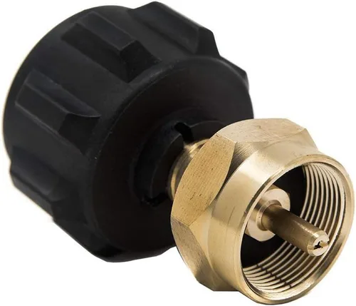 Vista 5 de Masterbuilt Parrilla de propano portátil MB20030819 + adaptador de repuesto para tanque de propano GasOne