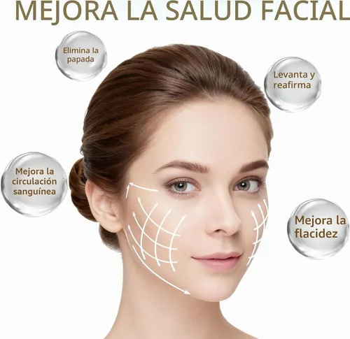 Vista 4 de Nuevo Cepillo facial de contorno linfático,Cepillo facial de cepillado seco