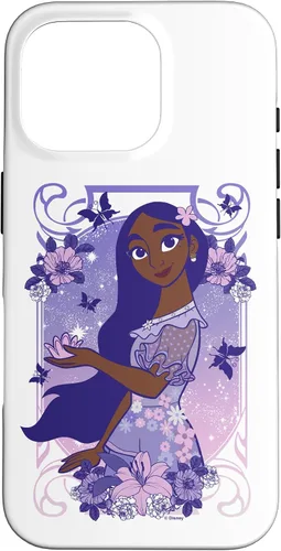 Vista 20 de Funda para iPhone 16 Disney Encanto Isabella Dreamy Floral Retrato