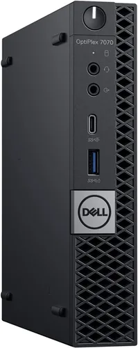 Vista 2 de Dell OptiPlex 7070 Business Micro computadora de escritorio, Intel Octa-Core i7 9700T hasta 4.3GHz, 32 GB DDR4 RAM, 1 TB PCIe SSD, WiFi 802.11AC