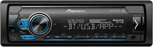 Vista 2 de Pioneer MVH-S310BT Single Din Receptor de Medios Digitales para Auto con Bluetooth Integrado, MIXTRAX, USB, Auxiliar, Compatibilidad con Pandora