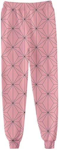 Vista 2 de Demon Slayer Pantalones de sudor Tomioka Giyuu Kamado Tanjirou Casual Deporte Pantalones Japoneses Anime Pantalones Pantalones Pantalones Cintura