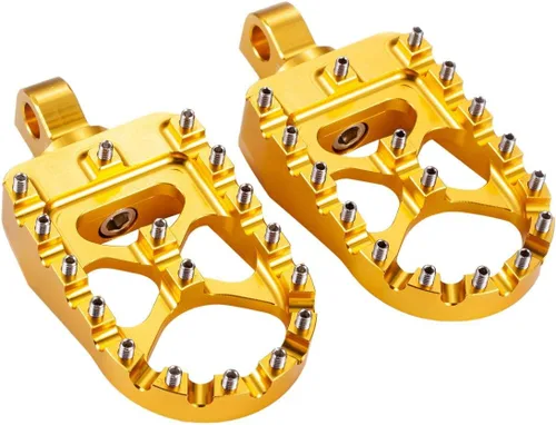 Vista 10 de Hopider Foot Pegs Compatible with harley Dyna Sportster Fatboy Iron 883 Negro