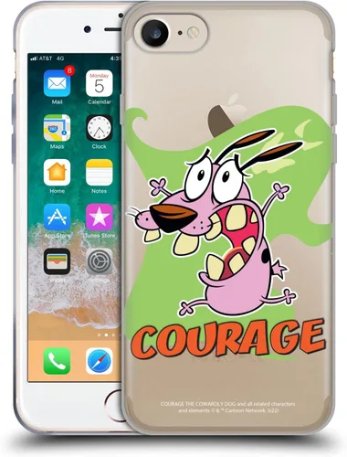Vista 18 de Head Case Designs Officially Licensed Courage The Cowardly Dog Character Art Graphics Gel Case [Military Grade] Compatible with Apple iPhone 7