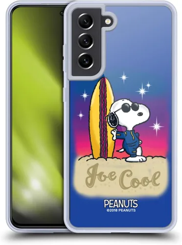 Vista 290 de Head Case Designs Officially Licensed Peanuts Beach Surf Snoopy Boardwalk Airbrush Gel Case [Military Grade Protection] Compatible with Google Pixel