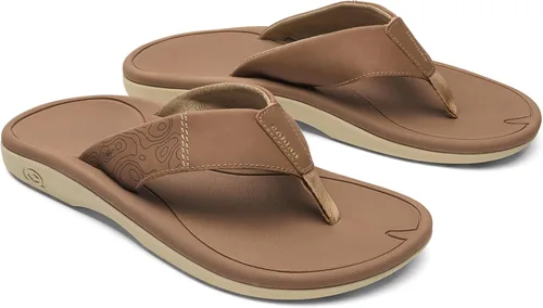 Vista 3 de Cobian Sandalias Sumo Terra para hombre Beige Bronceado